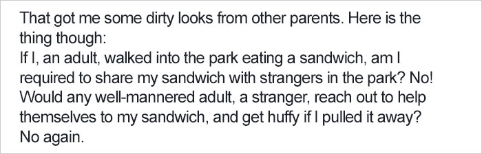 Mom’s Explanation Why She Teaches Son Not To Share Gets Shared 207,000+ Times, Other Parents React Mom’s Explanation Why She Teaches Son Not To Share Gets Shared 207,000+ Times, Other Parents React