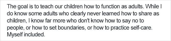 Mom’s Explanation Why She Teaches Son Not To Share Gets Shared 207,000+ Times, Other Parents React Mom’s Explanation Why She Teaches Son Not To Share Gets Shared 207,000+ Times, Other Parents React