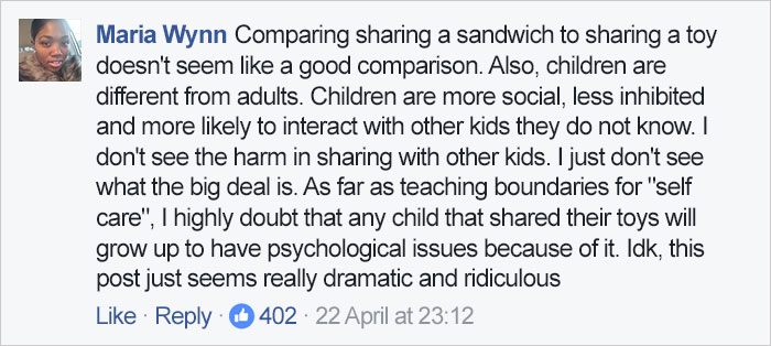 Mom’s Explanation Why She Teaches Son Not To Share Gets Shared 207,000+ Times, Other Parents React Mom’s Explanation Why She Teaches Son Not To Share Gets Shared 207,000+ Times, Other Parents React
