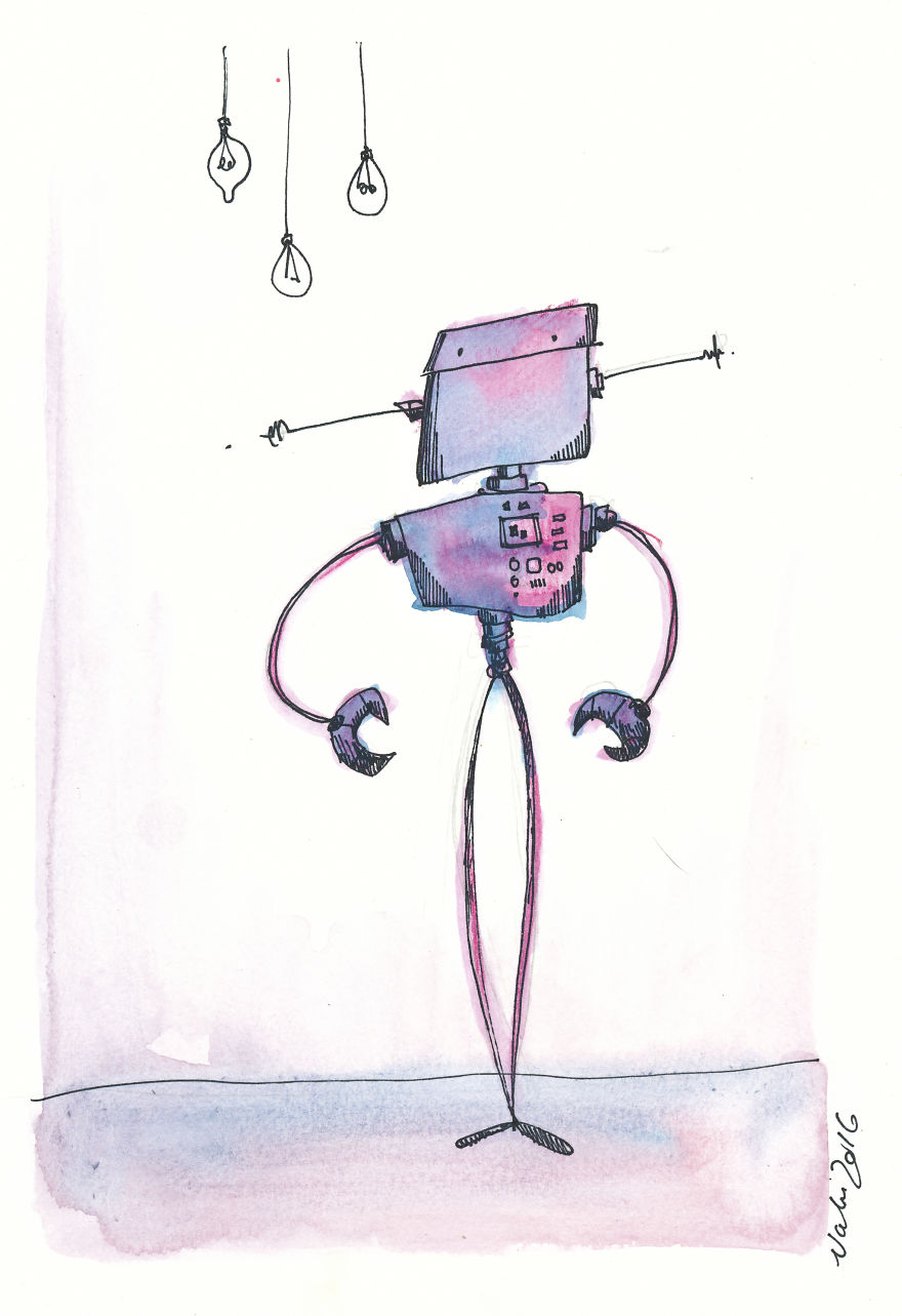 I Draw Sleepy Monsters And Robots To Help Relax I Draw Sleepy Monsters And Robots To Help Relax