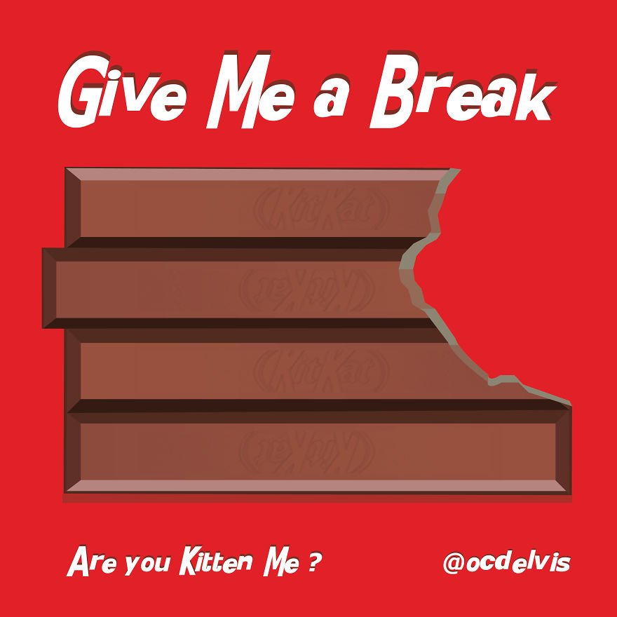 I Designed 15+ Punny Illustrations That’ll Make You Feel Uncomfortable I Designed 15+ Punny Illustrations That’ll Make You Feel Uncomfortable