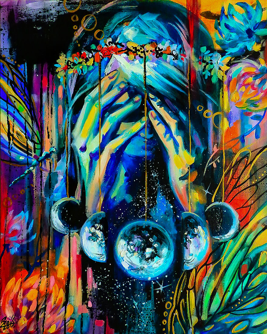 I Paint Mind Blowing Nature, What We Never Rein In And Can’t Describe With A Million Words