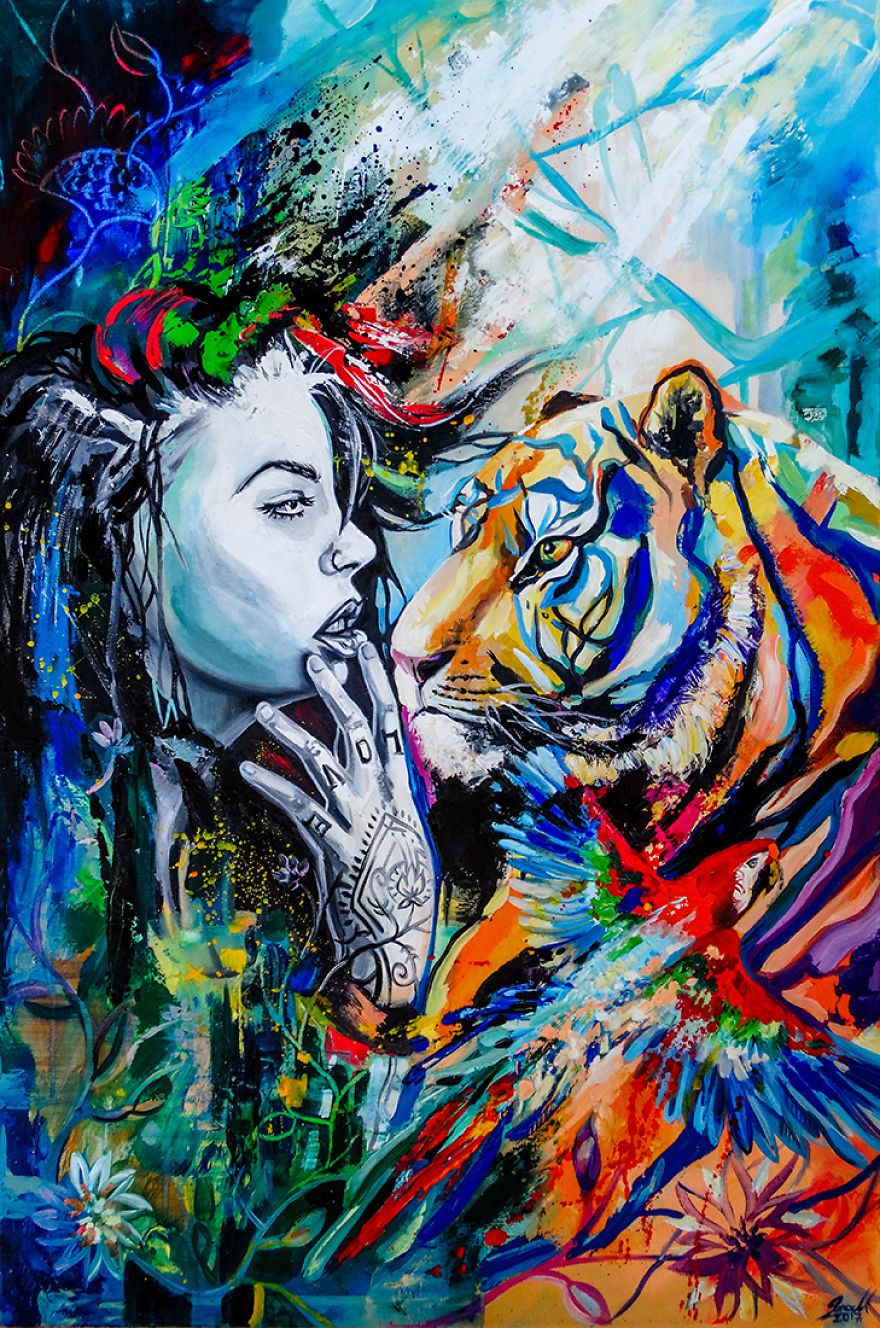 I Paint Mind Blowing Nature, What We Never Rein In And Can’t Describe With A Million Words