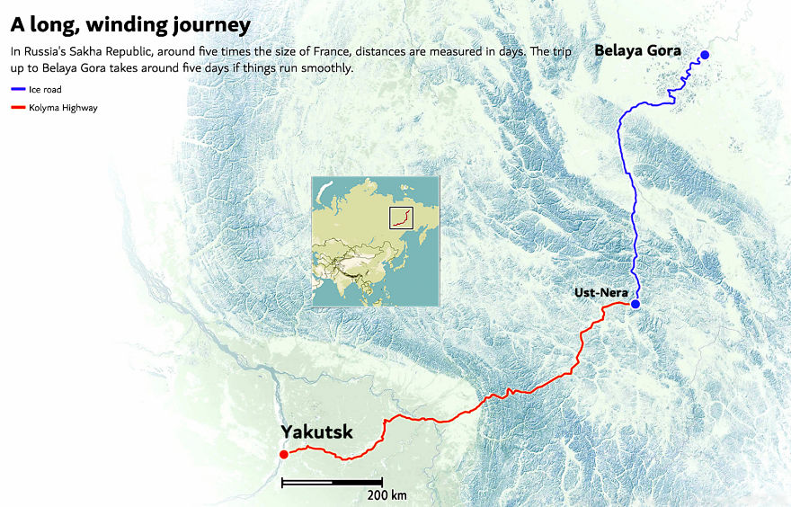 How We Tried To Deliver 12 Tons Of Food To Siberia&#8217;s Arctic North