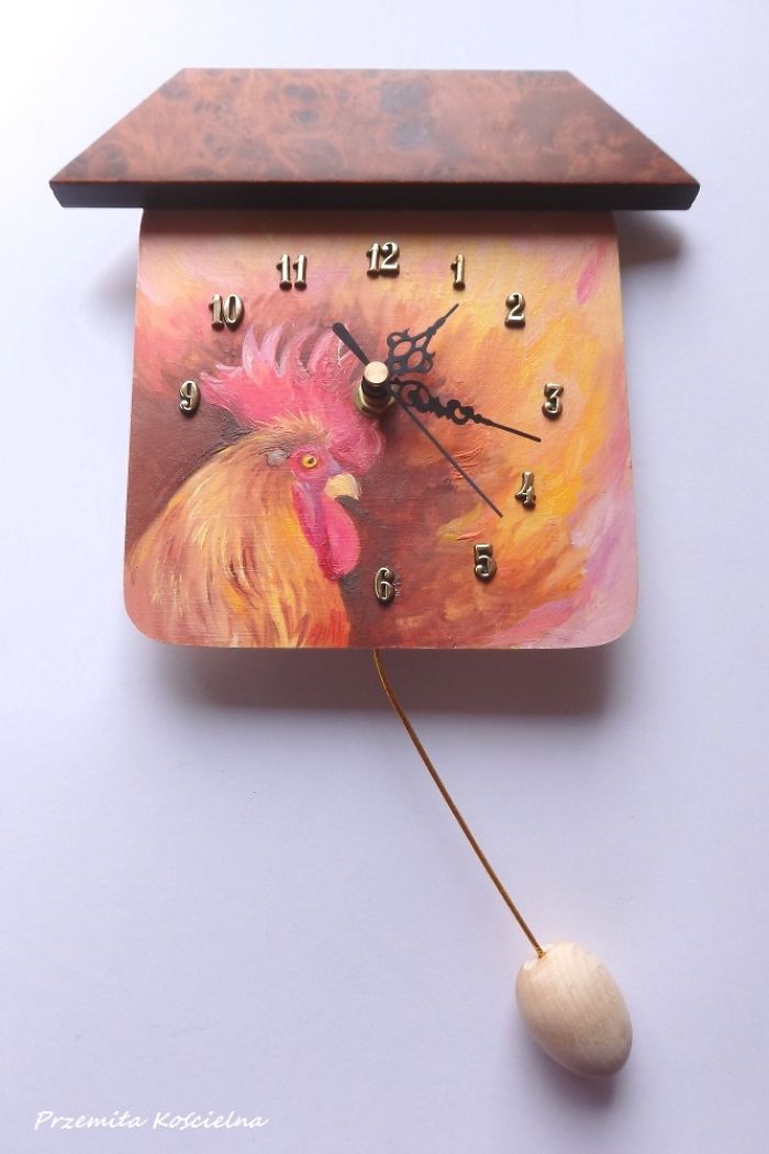 I Put All My Heart Into Painting On Clocks