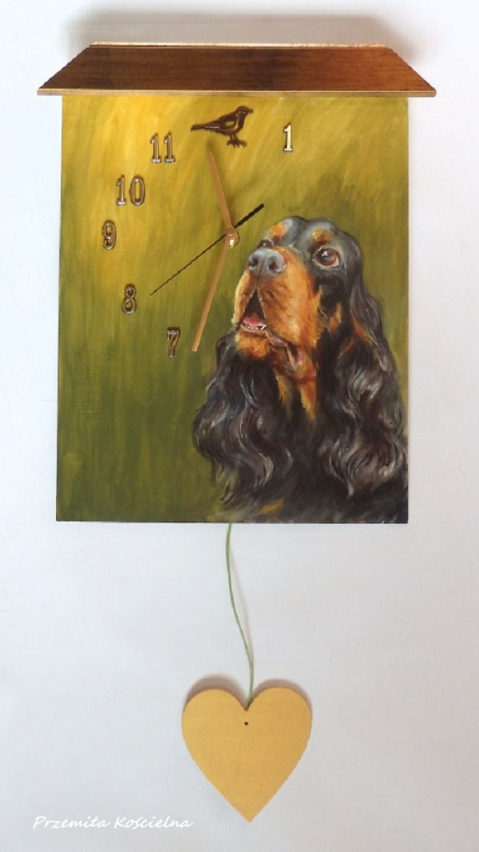 I Put All My Heart Into Painting On Clocks