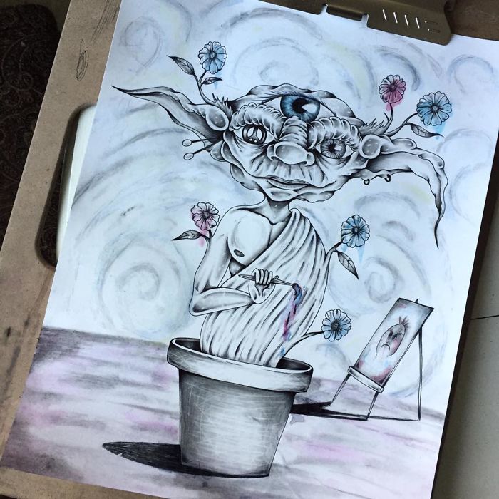 I Turn My Anxiety Into Surrealistic Art I Turn My Anxiety Into Surrealistic Art