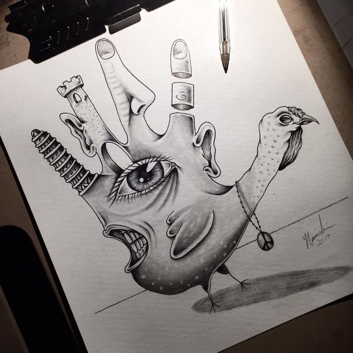 I Turn My Anxiety Into Surrealistic Art I Turn My Anxiety Into Surrealistic Art