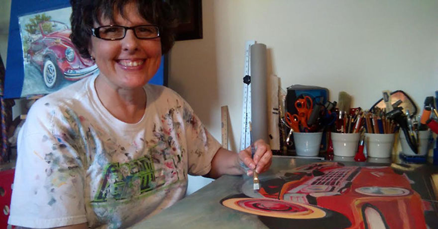 Mom Follows Her Dream To Be A Fine Vehicle Painter Mom Follows Her Dream To Be A Fine Vehicle Painter