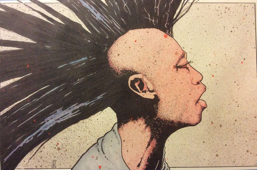 I Draw Using Ink And Pigments I Draw Using Ink And Pigments