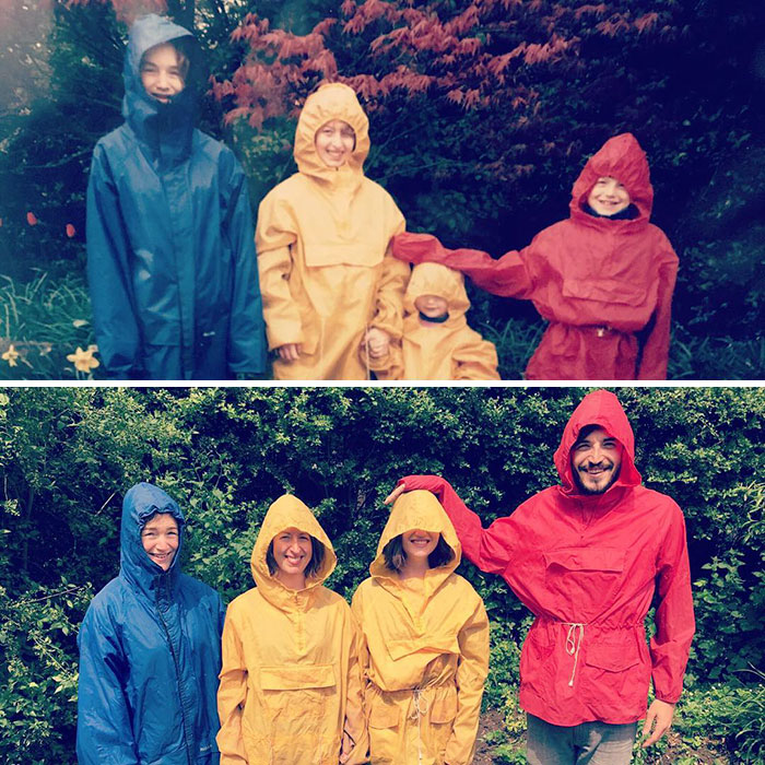 193 Siblings Who Hilariously Recreated Their Childhood Photos 193 Siblings Who Hilariously Recreated Their Childhood Photos