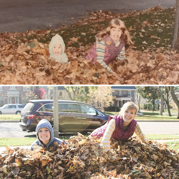 193 Siblings Who Hilariously Recreated Their Childhood Photos 193 Siblings Who Hilariously Recreated Their Childhood Photos