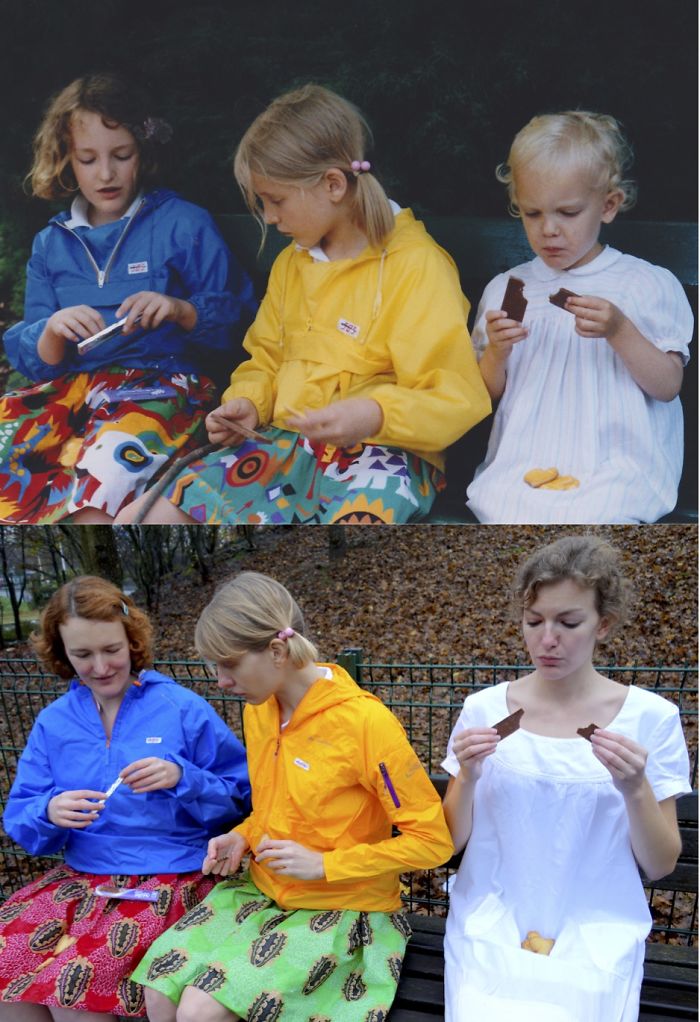 193 Siblings Who Hilariously Recreated Their Childhood Photos 193 Siblings Who Hilariously Recreated Their Childhood Photos