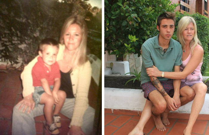 193 Siblings Who Hilariously Recreated Their Childhood Photos 193 Siblings Who Hilariously Recreated Their Childhood Photos