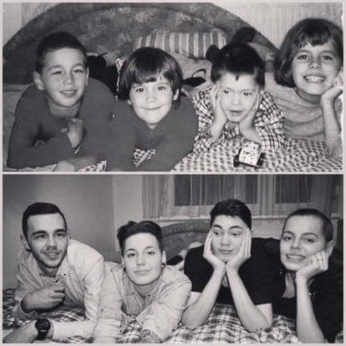 193 Siblings Who Hilariously Recreated Their Childhood Photos 193 Siblings Who Hilariously Recreated Their Childhood Photos