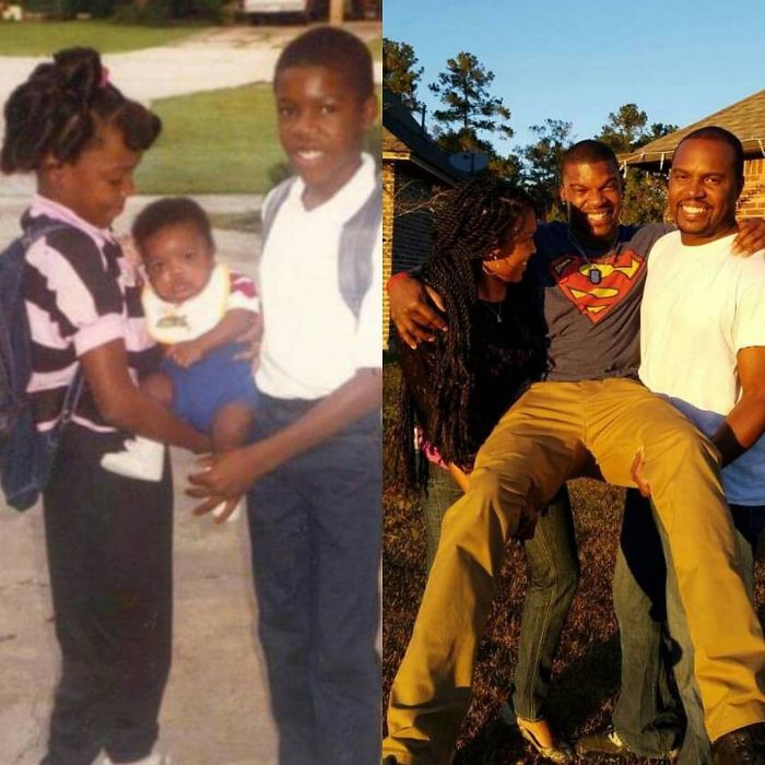 193 Siblings Who Hilariously Recreated Their Childhood Photos 193 Siblings Who Hilariously Recreated Their Childhood Photos