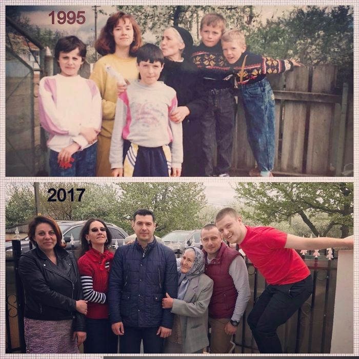 193 Siblings Who Hilariously Recreated Their Childhood Photos 193 Siblings Who Hilariously Recreated Their Childhood Photos