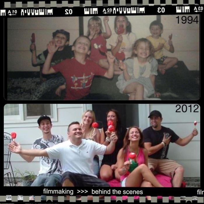 193 Siblings Who Hilariously Recreated Their Childhood Photos 193 Siblings Who Hilariously Recreated Their Childhood Photos