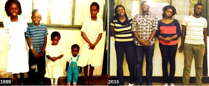 193 Siblings Who Hilariously Recreated Their Childhood Photos 193 Siblings Who Hilariously Recreated Their Childhood Photos