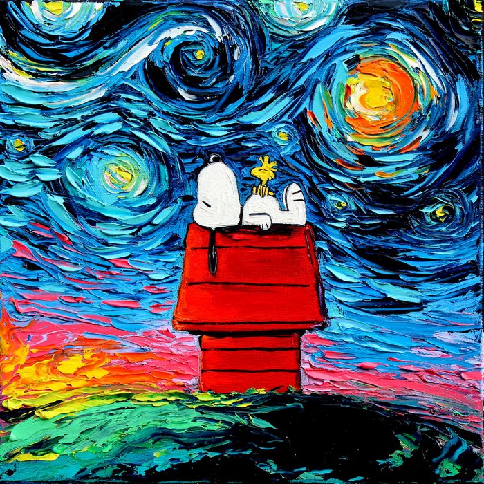 Artist’s Painting Gets Mistaken For A Van Gogh, So She Creates Brilliant ‘Starry Night’ Series Artist’s Painting Gets Mistaken For A Van Gogh, So She Creates Brilliant ‘Starry Night’ Series