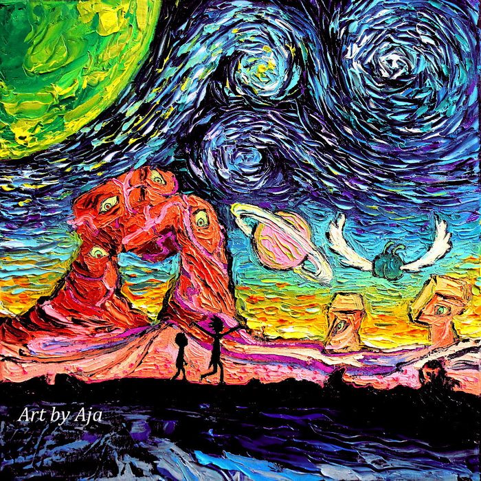 Artist’s Painting Gets Mistaken For A Van Gogh, So She Creates Brilliant ‘Starry Night’ Series Artist’s Painting Gets Mistaken For A Van Gogh, So She Creates Brilliant ‘Starry Night’ Series