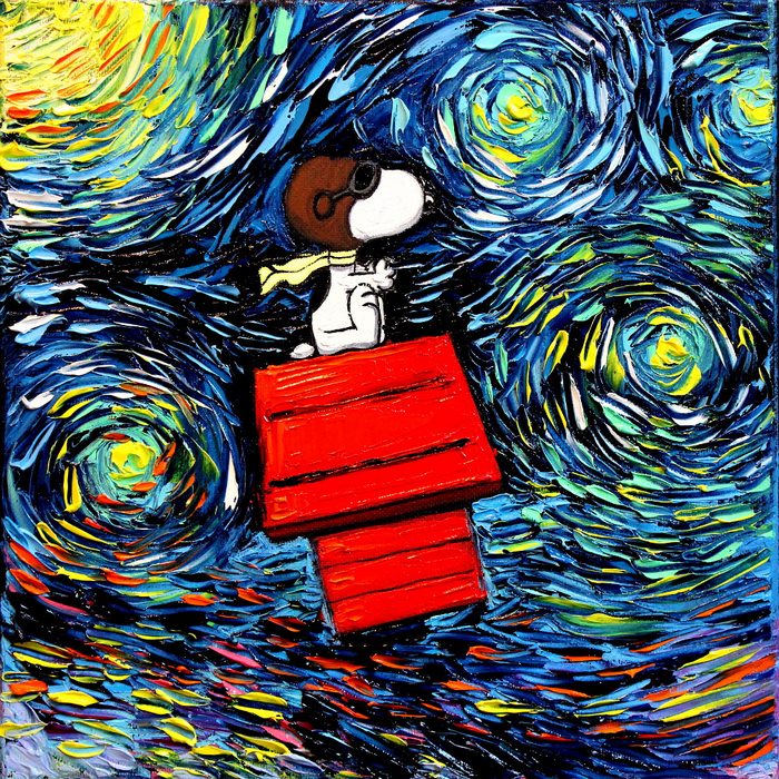 Artist’s Painting Gets Mistaken For A Van Gogh, So She Creates Brilliant ‘Starry Night’ Series Artist’s Painting Gets Mistaken For A Van Gogh, So She Creates Brilliant ‘Starry Night’ Series