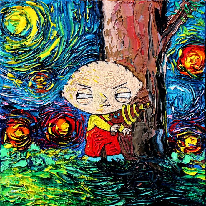 Artist’s Painting Gets Mistaken For A Van Gogh, So She Creates Brilliant ‘Starry Night’ Series Artist’s Painting Gets Mistaken For A Van Gogh, So She Creates Brilliant ‘Starry Night’ Series