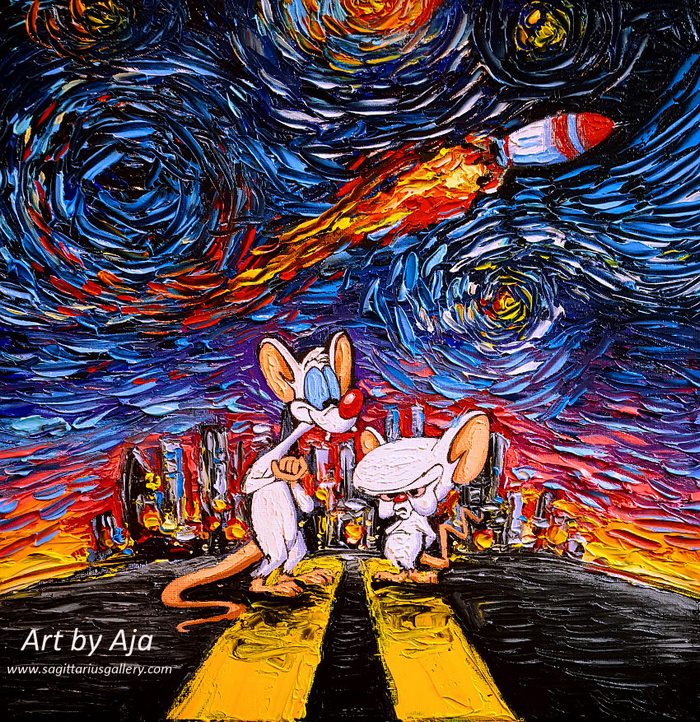 Artist’s Painting Gets Mistaken For A Van Gogh, So She Creates Brilliant ‘Starry Night’ Series Artist’s Painting Gets Mistaken For A Van Gogh, So She Creates Brilliant ‘Starry Night’ Series