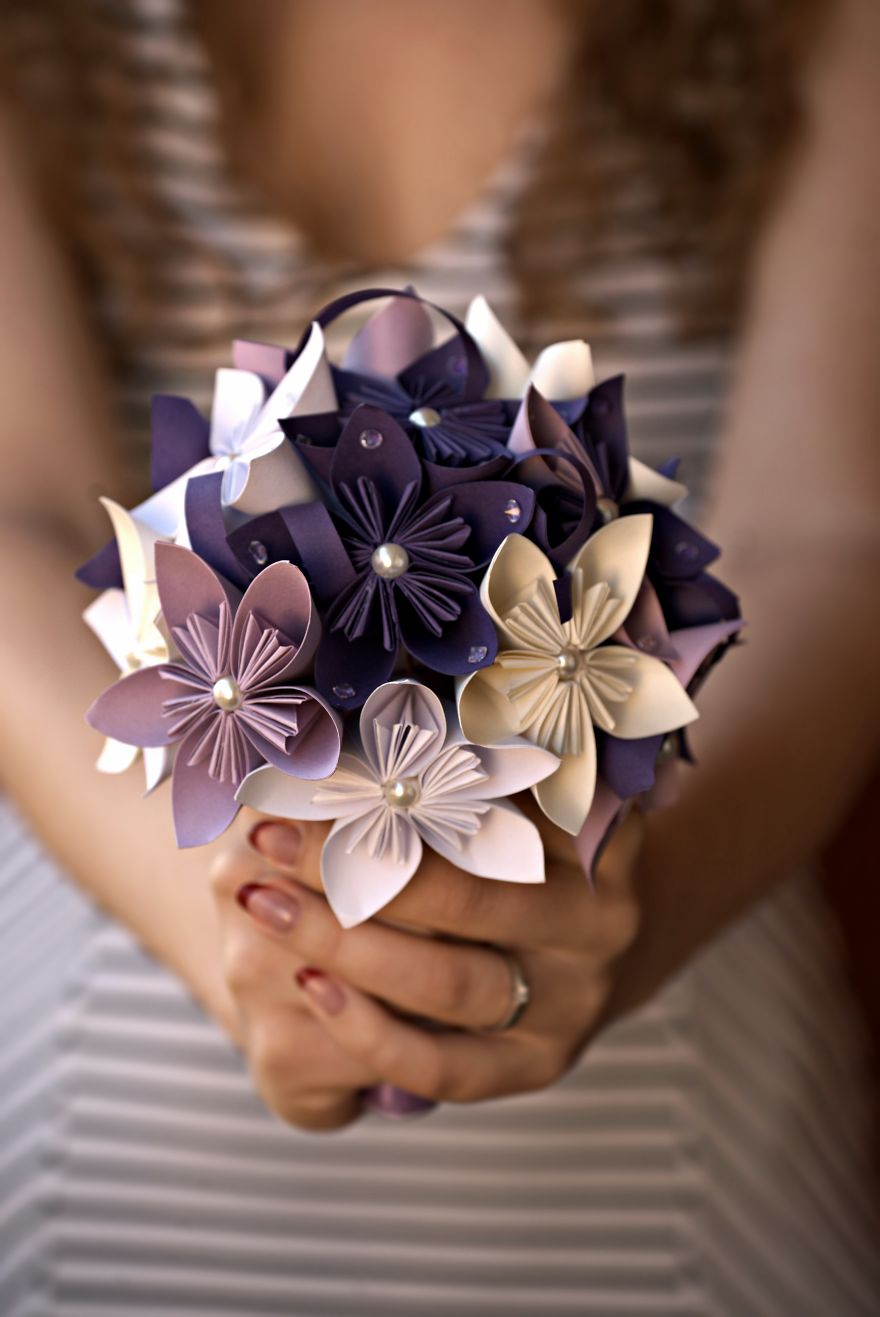 I Create Paper Kusudama Bouquets For Weddings I Create Paper Kusudama Bouquets For Weddings