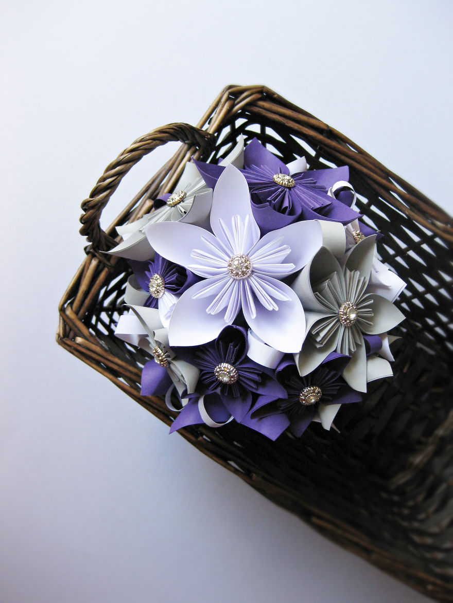 I Create Paper Kusudama Bouquets For Weddings I Create Paper Kusudama Bouquets For Weddings