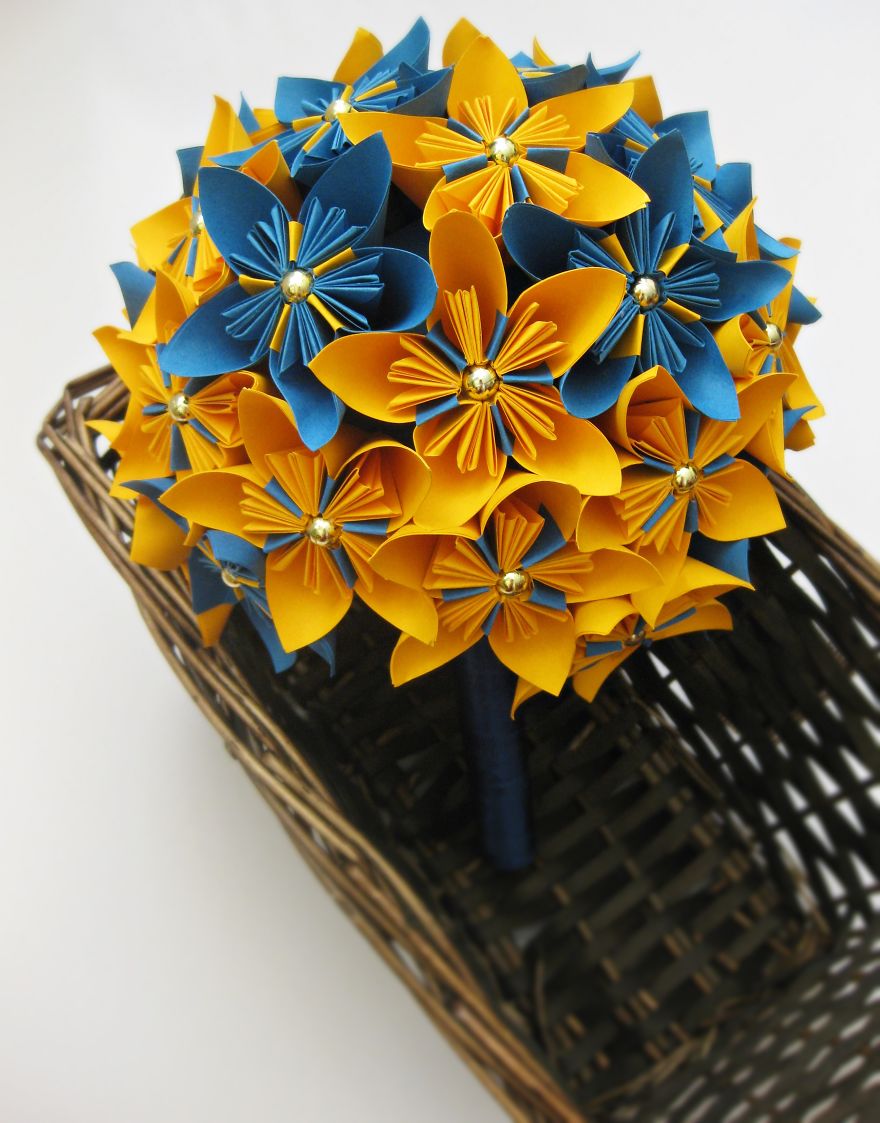 I Create Paper Kusudama Bouquets For Weddings I Create Paper Kusudama Bouquets For Weddings