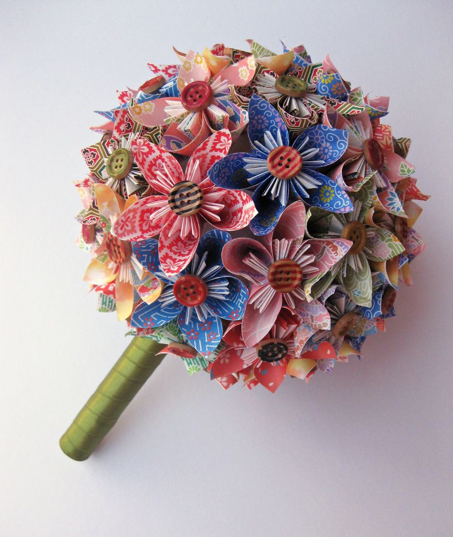 I Create Paper Kusudama Bouquets For Weddings I Create Paper Kusudama Bouquets For Weddings