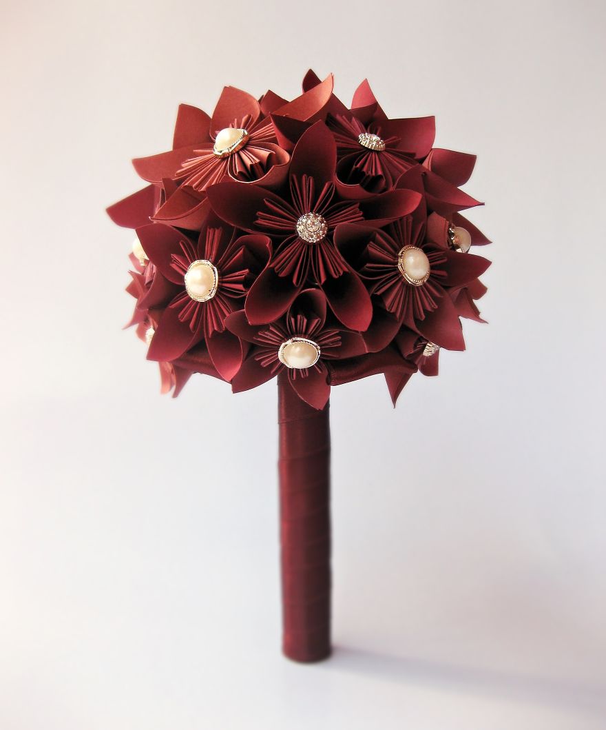I Create Paper Kusudama Bouquets For Weddings I Create Paper Kusudama Bouquets For Weddings