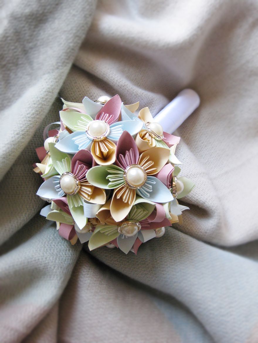 I Create Paper Kusudama Bouquets For Weddings I Create Paper Kusudama Bouquets For Weddings