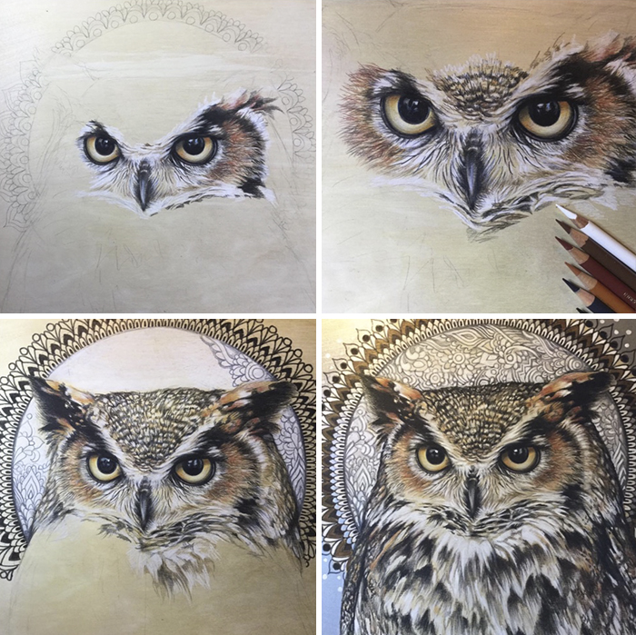 I Draw Animals On Wood Panels I Draw Animals On Wood Panels