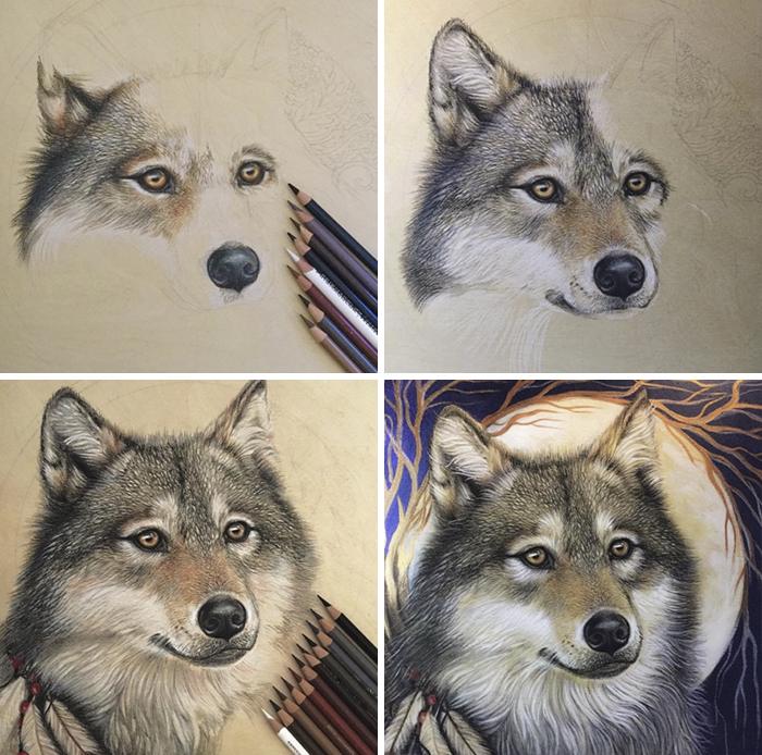 I Draw Animals On Wood Panels I Draw Animals On Wood Panels