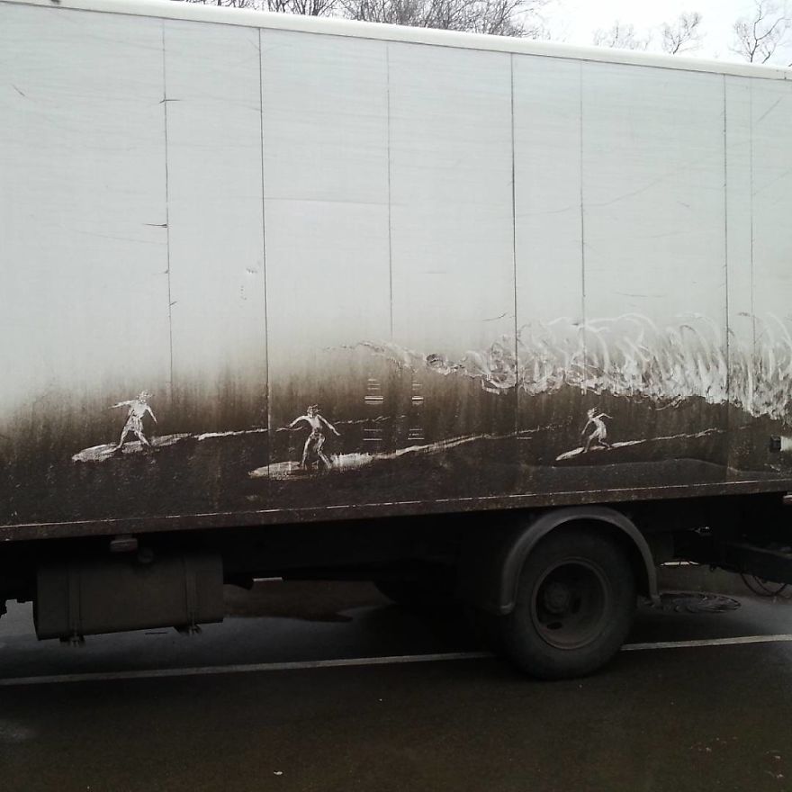Dirty Car Owners Find Their Cars &#8220;Vandalized&#8221; With Amazing Drawings, And Your Car May Be Next!