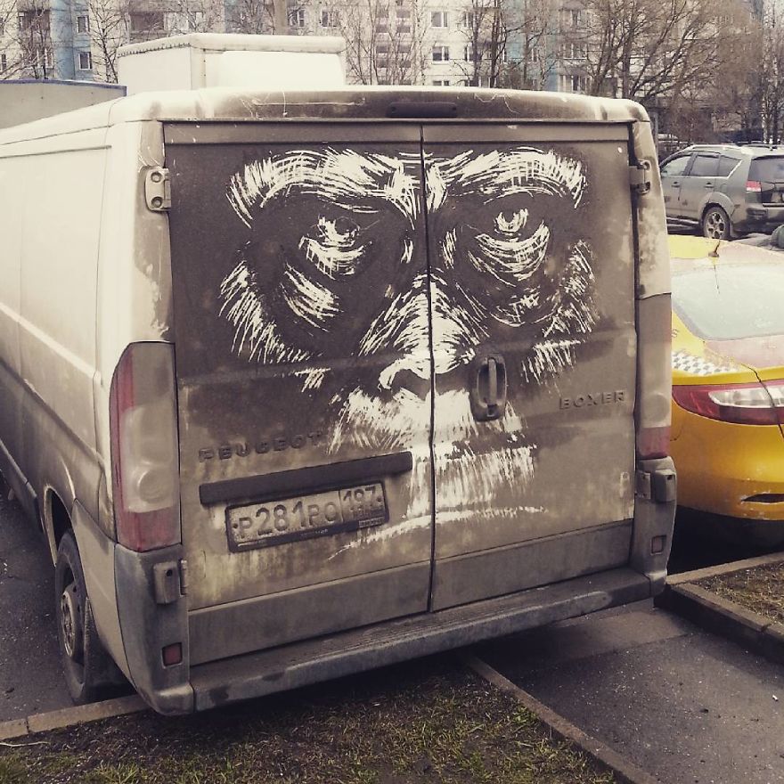 Dirty Car Owners Find Their Cars &#8220;Vandalized&#8221; With Amazing Drawings, And Your Car May Be Next!