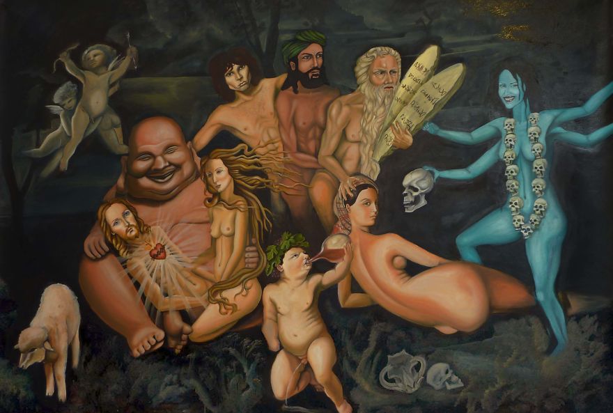 I Examine The Human Species By Creating Trippy Art (NSFW) I Examine The Human Species By Creating Trippy Art (NSFW)