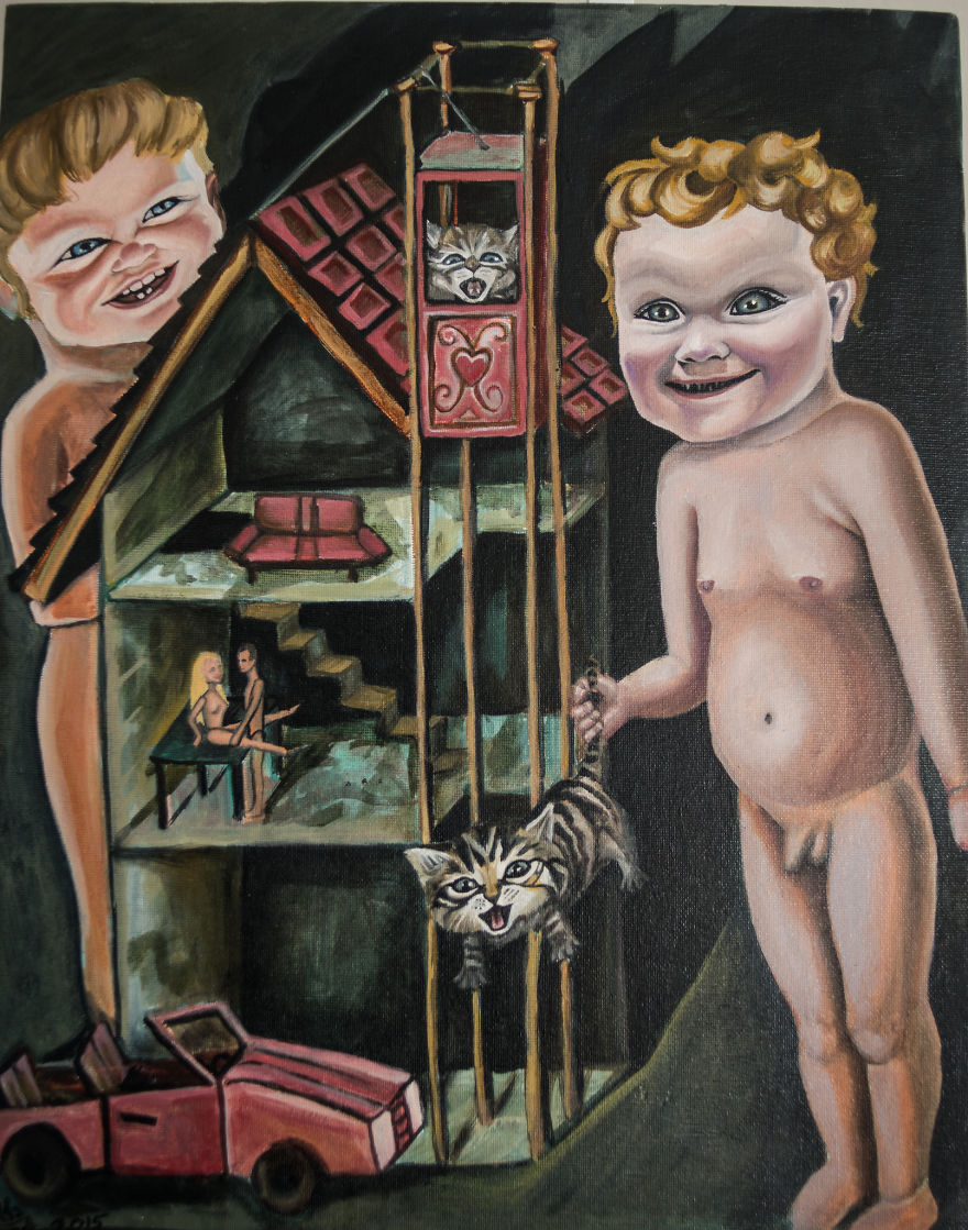 I Examine The Human Species By Creating Trippy Art (NSFW) I Examine The Human Species By Creating Trippy Art (NSFW)