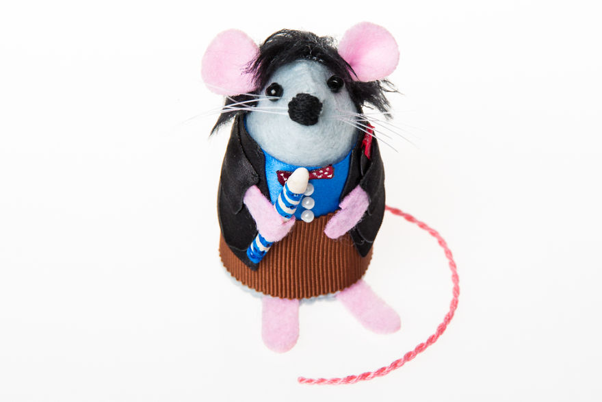 Doctor Who Characters I Created, As Adorable Hand-Crafted Artisan Mice Doctor Who Characters I Created, As Adorable Hand-Crafted Artisan Mice