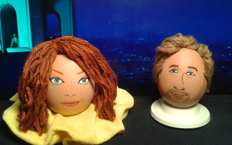 Celeggs: We Turn Eggs Into Celebrities