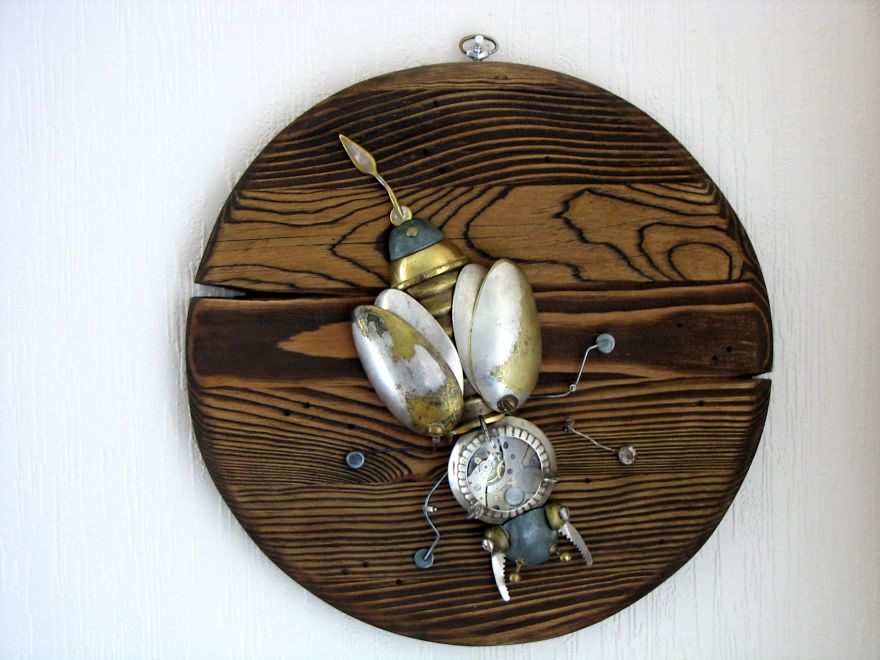 Steampunk Sculptures That I Create From Trash