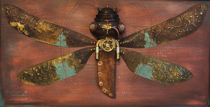 Steampunk Sculptures That I Create From Trash