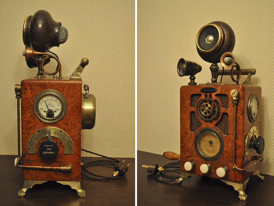 Steampunk Sculptures That I Create From Trash