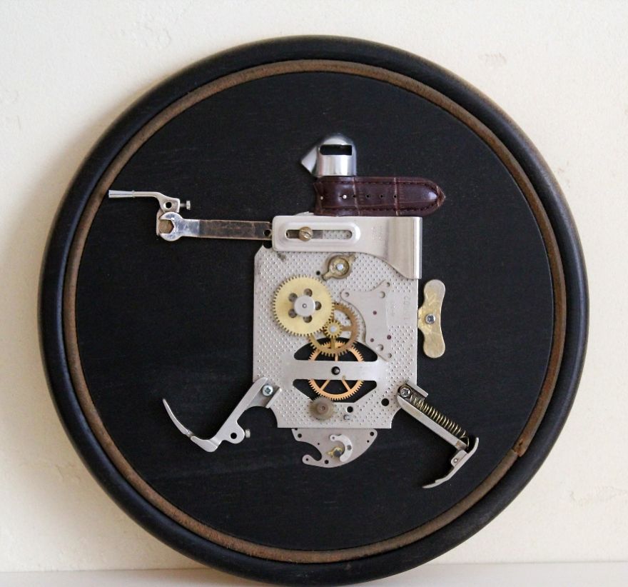 Steampunk Sculptures That I Create From Trash