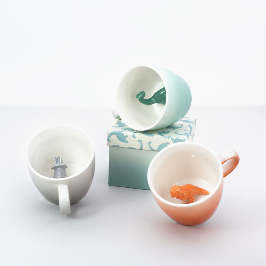 Feel Like The Laziest Palaeontologist Ever With These Dino Mugs