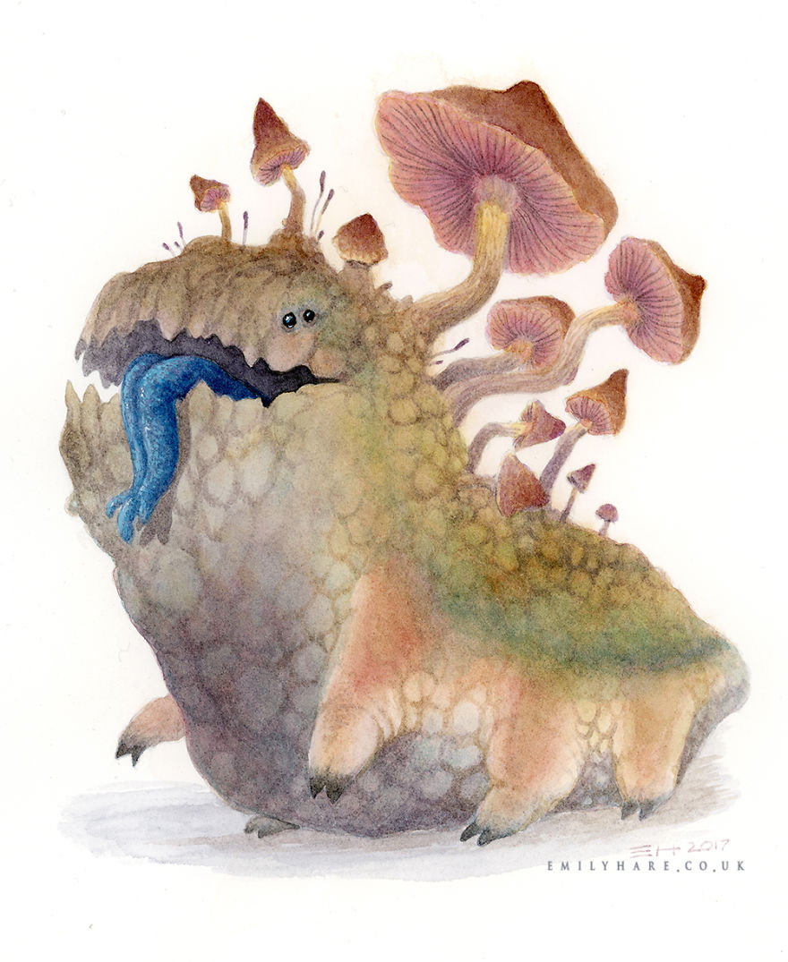 I Illustrated Unusual Beasts Inspired By Myths, Legends And Folklore I Illustrated Unusual Beasts Inspired By Myths, Legends And Folklore