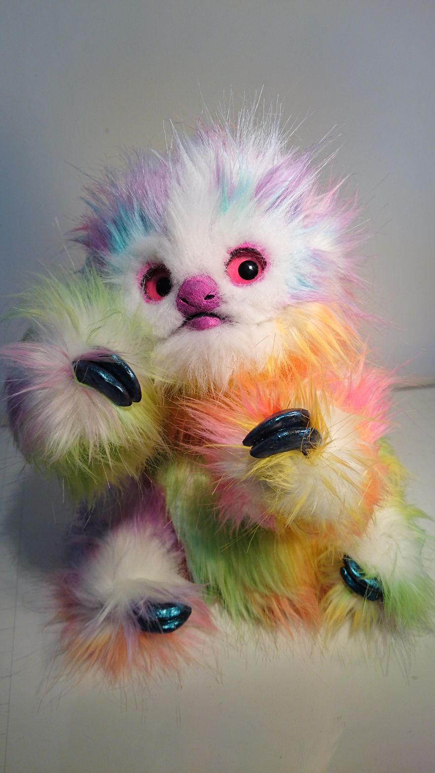 I Create Fantasy Rainbow Sloths That Are So Cute You Might Burst I Create Fantasy Rainbow Sloths That Are So Cute You Might Burst