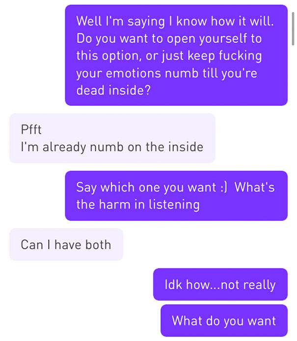 Woman Asks Someone To Have Sex With Her To Get Over Her Ex, And This Man’s Response Blew Her Away Woman Asks Someone To Have Sex With Her To Get Over Her Ex, And This Man’s Response Blew Her Away